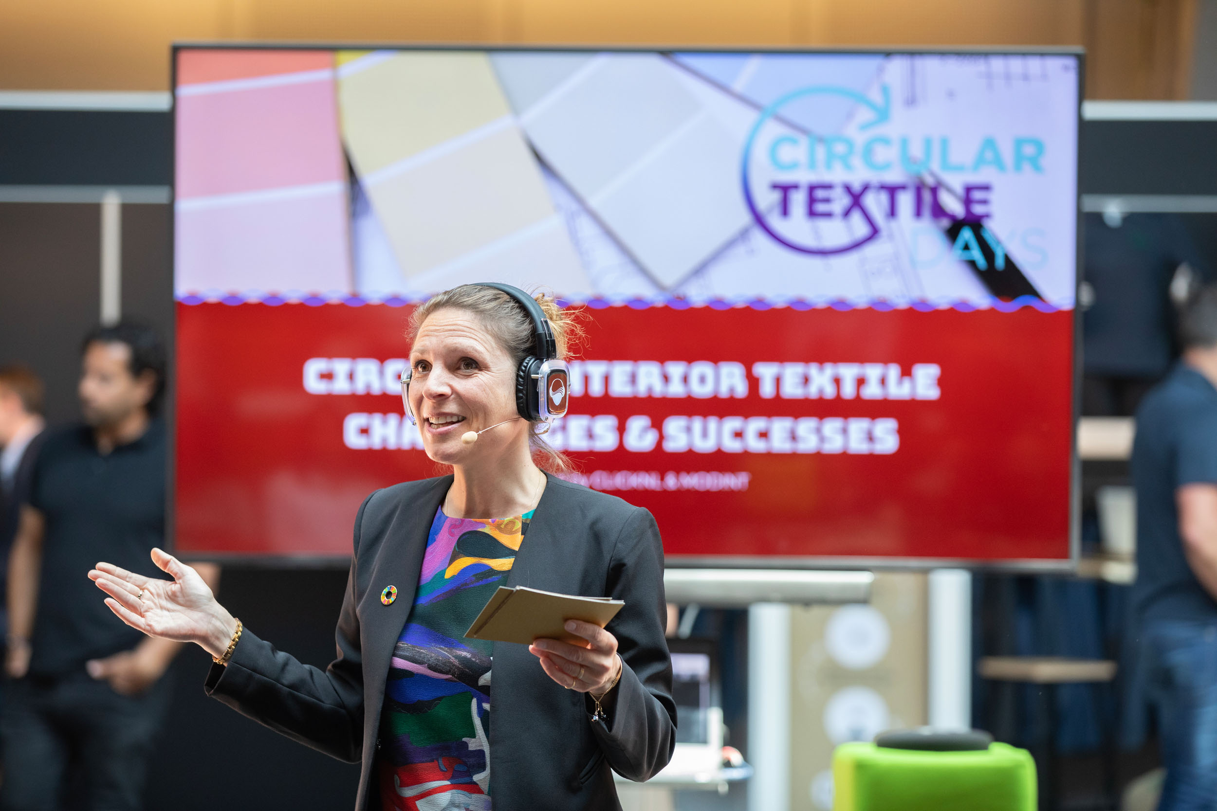 Yvette Watson at Circular Textile Days 2023
