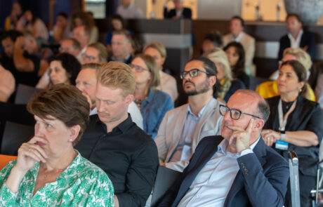 Visitors in the audience at Circular Textile Days 2023